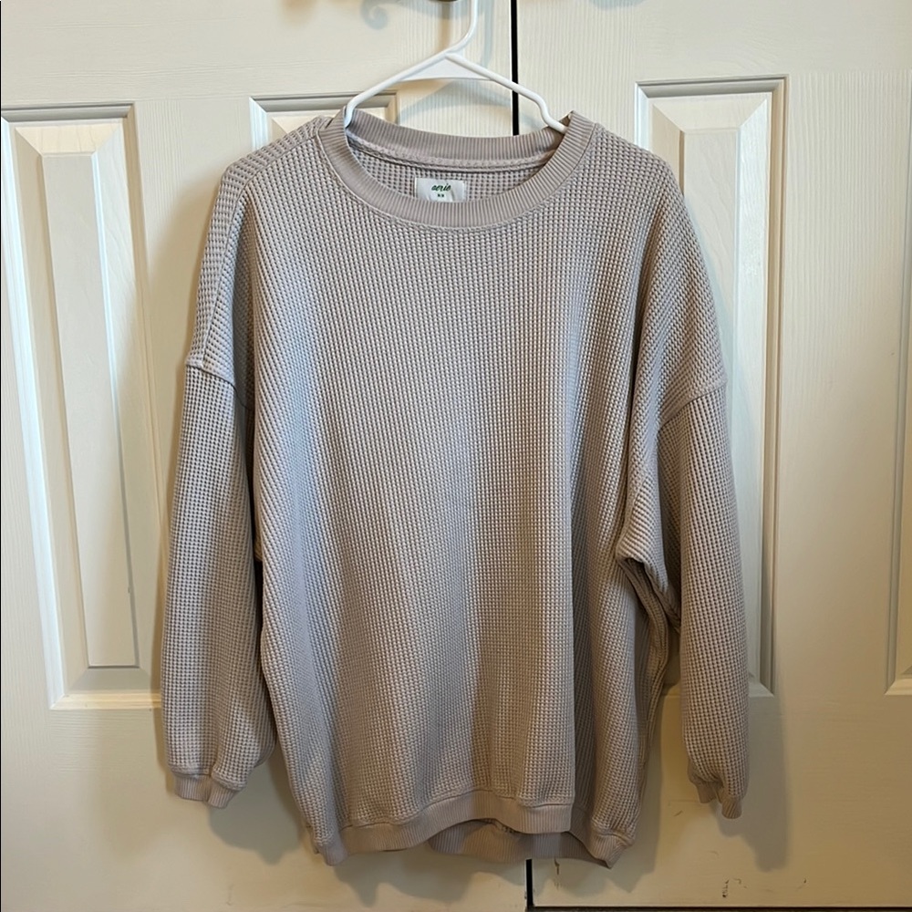 Aerie cream sweater